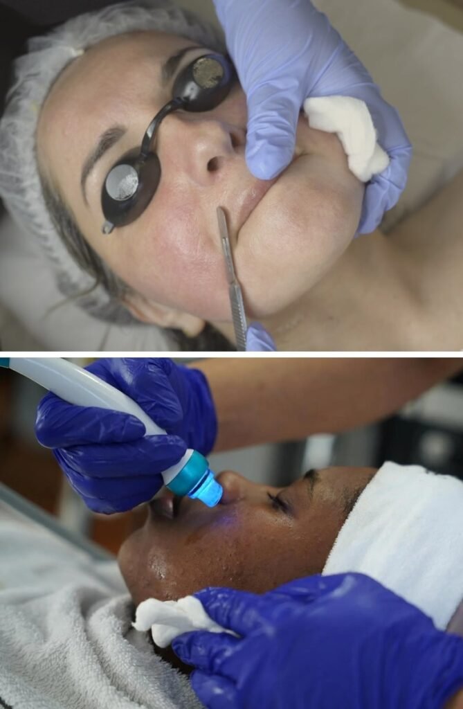 effets corps skin glow
